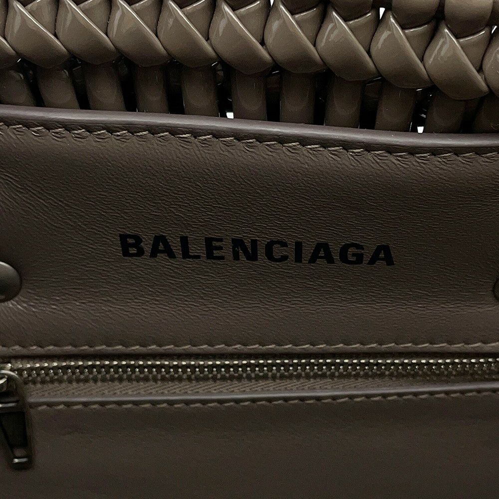 バレンシアガ ハンドバッグ ビストロXS パテントレザー 671342 BALENCIAGA 2way ショルダーバッグ