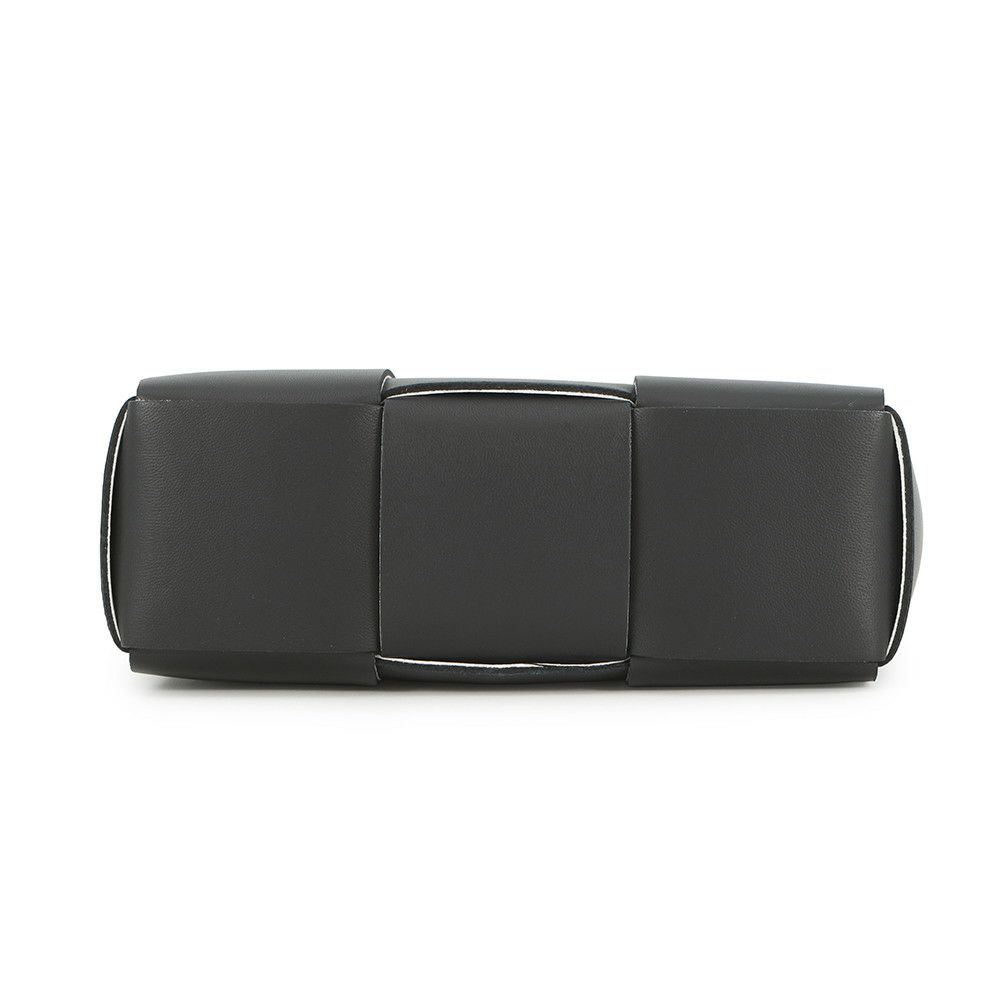 ボッテガヴェネタ ハンドバッグ ミニ マキシイントレチャート キャンディ アルコトート ラムレザーBOTTEGA VENETA バッグ 黒