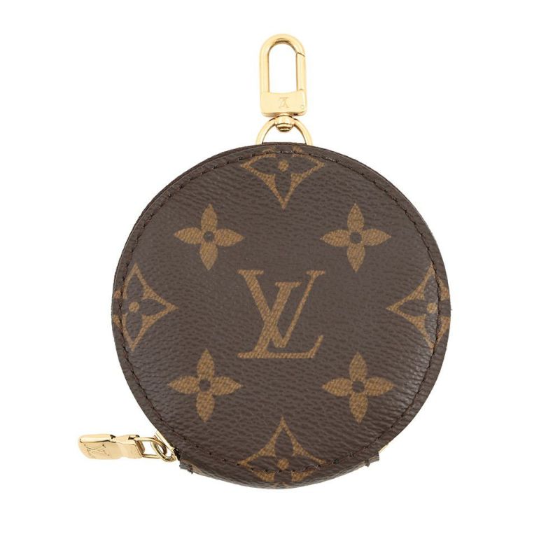 ルイヴィトン ショルダーストラップ モノグラム コインケース付き 幅4cm J02493 LOUIS VUITTON ヴィトン ポーチ付き 黒