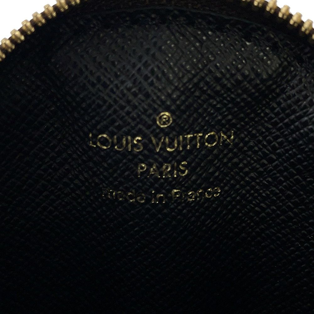ルイヴィトン ショルダーストラップ モノグラム コインケース付き 幅4cm J02493 LOUIS VUITTON ヴィトン ポーチ付き 黒