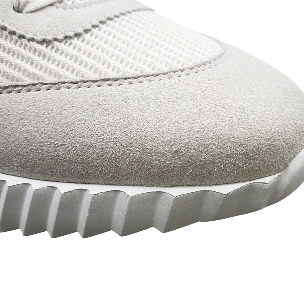 エルメス スニーカー バウンシング レザー レディースサイズ37 HERMES 靴 白