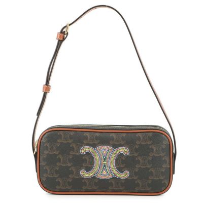 セリーヌ ショルダーバッグ トリオ ラージ レザー 171453 CELINE 安心