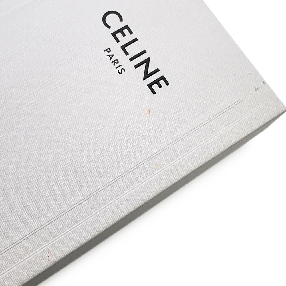 セリーヌ ショルダーバッグ トリオンフ ミニカメラ 刺繍 PVC レザー 10J582 CELINE バッグ