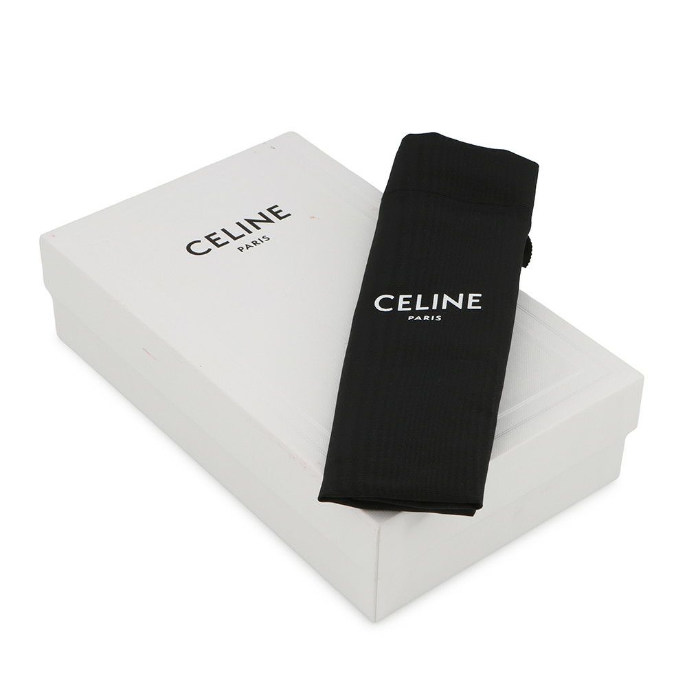 セリーヌ ショルダーバッグ トリオンフ ミニカメラ 刺繍 PVC レザー 10J582 CELINE バッグ