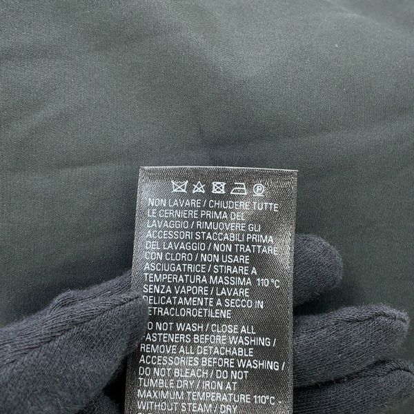 バレンシアガ ダウンジャケット ワッペン ラージフィット ボンバージャケット サイズ46 839101 アウター 黒 ユニセックス