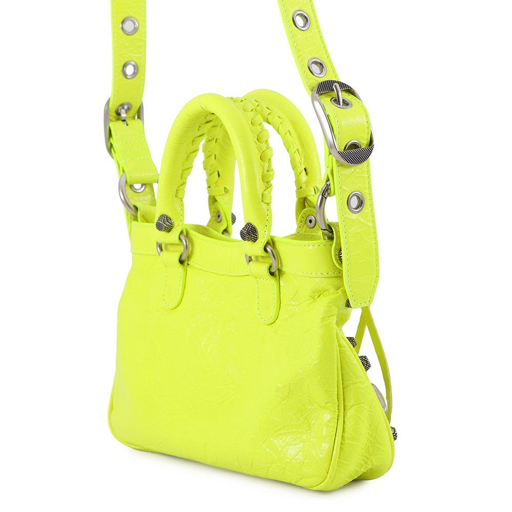 バレンシアガ ハンドバッグ ネオ カゴール スモール アリーナラムスキン 751523 BALENCIAGA 2wayショルダーバッグ