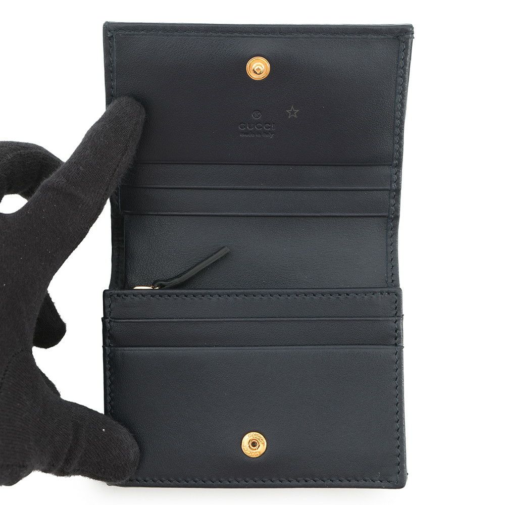 グッチ 二つ折り財布 ホースビット 1955 コンパクトウォレット 621887 GUCCI アウトレット品