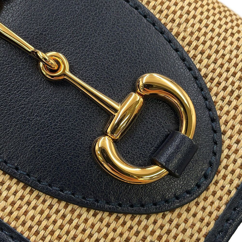 グッチ 二つ折り財布 ホースビット 1955 コンパクトウォレット 621887 GUCCI アウトレット品