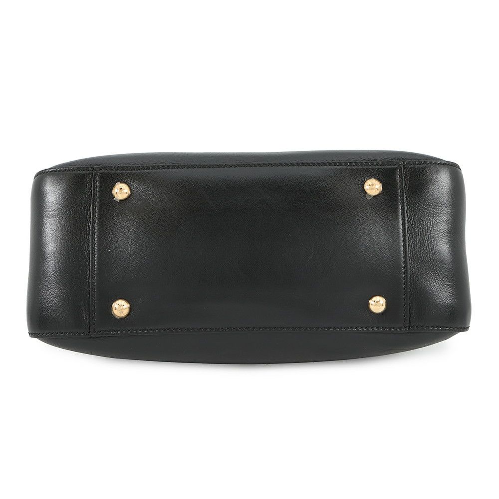 フェンディ ハンドバッグ セレリア FF トート スモール レザー 8BH367 2way FENDI ショルダーバッグ 黒