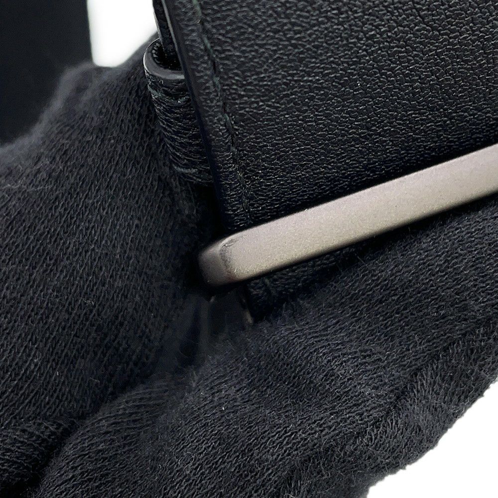 ボッテガヴェネタ ショルダーバッグ イントレチャート クラブ フュメ メッセンジャーバッグ 387302 BOTTEGA VENETA 黒