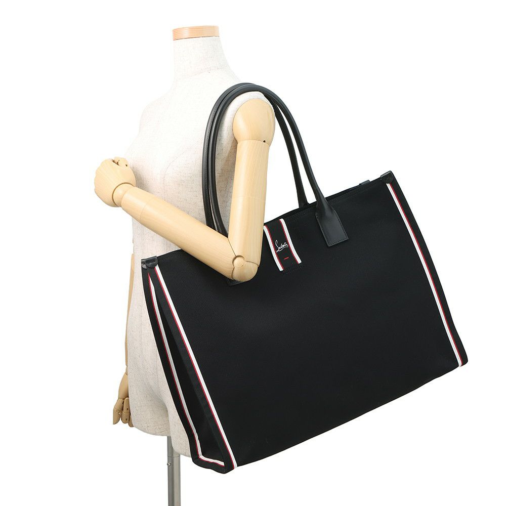 クリスチャン・ルブタン トートバッグ ナストロルビ NASTROLOUBI トート 3235283 Christian Louboutin 黒