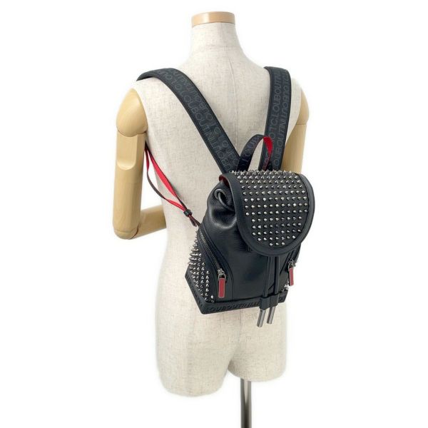 クリスチャン・ルブタン リュック エクスプローラーファンク スタッズ バックパック 3215038 Christian Louboutin 黒 2way