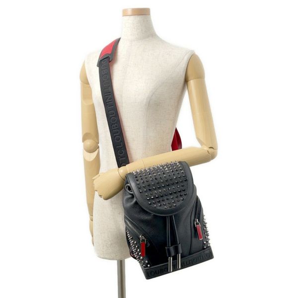 クリスチャン・ルブタン リュック エクスプローラーファンク スタッズ バックパック 3215038 Christian Louboutin 黒 2way