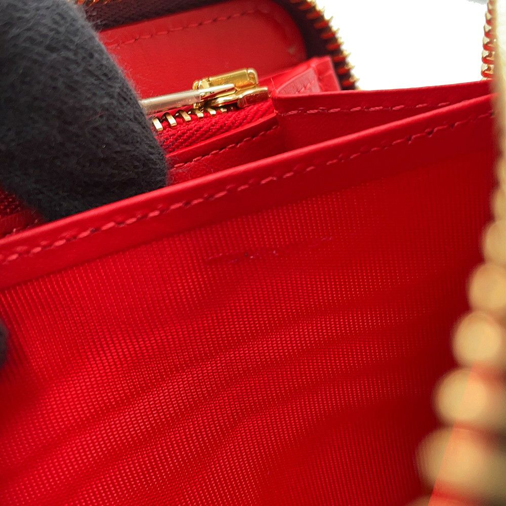 クリスチャン・ルブタン 長財布 パネトーネ スタッズ 3175224 Christian Louboutin ラウンドファスナー