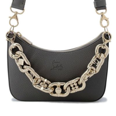 プラダ チェーンショルダーバッグ サフィアーノ ロゴ レザー 1BD127