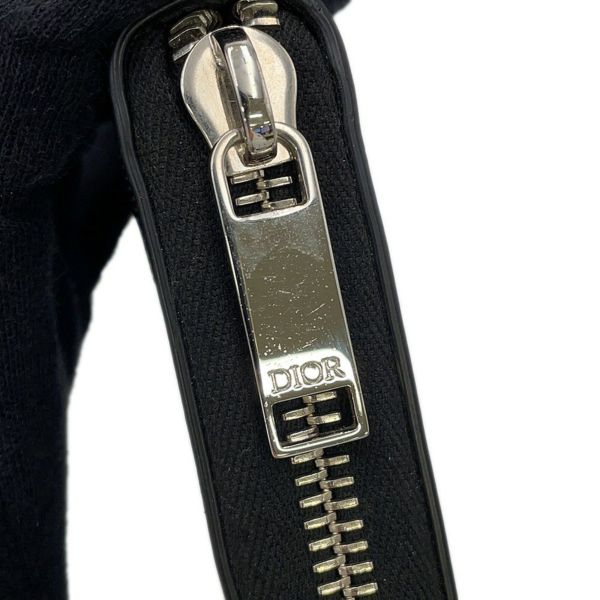 クリスチャン・ディオール 長財布 オブリーク ギャラクシー ラウンドジップウォレット 2ESBC252VPD 黒 トロッター