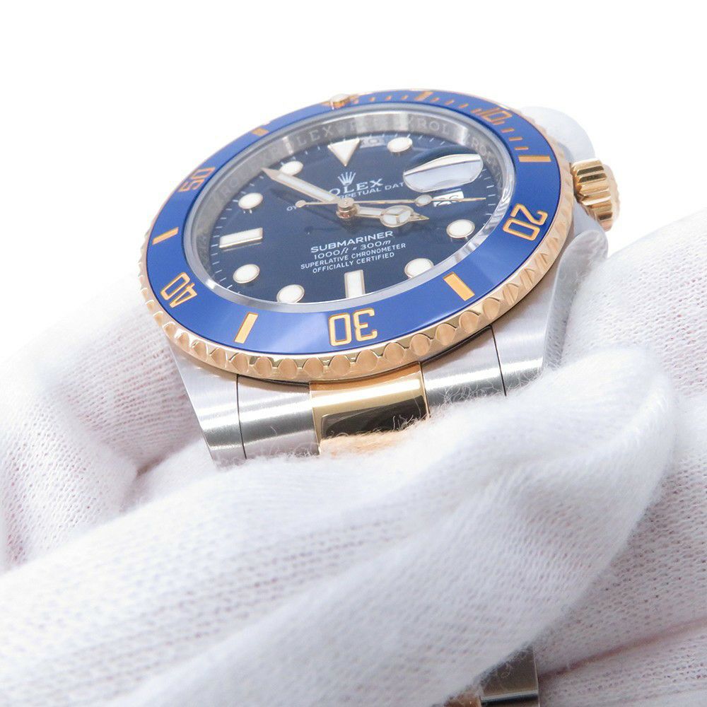 ロレックス サブマリーナ デイト コンビ SS/K18YGイエローゴールド 126613LB ROLEX 腕時計 ウォッチ ブルー文字盤