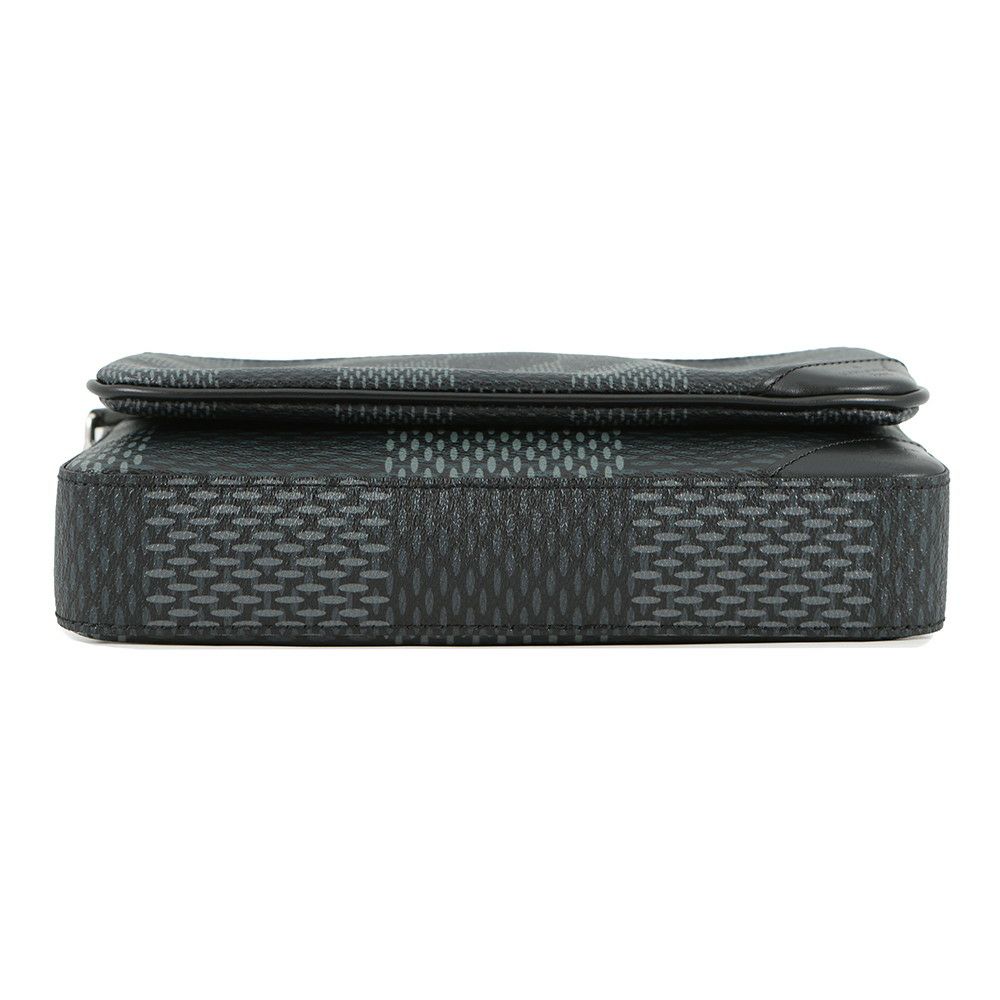 ルイヴィトン ショルダーバッグ ダミエ・グラフィット 3D トリオ・メッセンジャー N50017 LOUIS VUITTON ブラック 黒