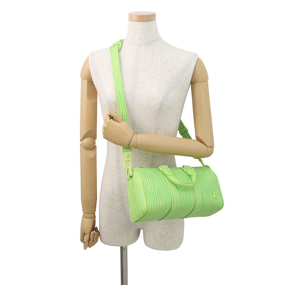 ルイヴィトン ハンドバッグ エピXL LV × Park Seo-Bo キーポル・バンドリエール 25 M11587 ヴィトン 2wayショルダー