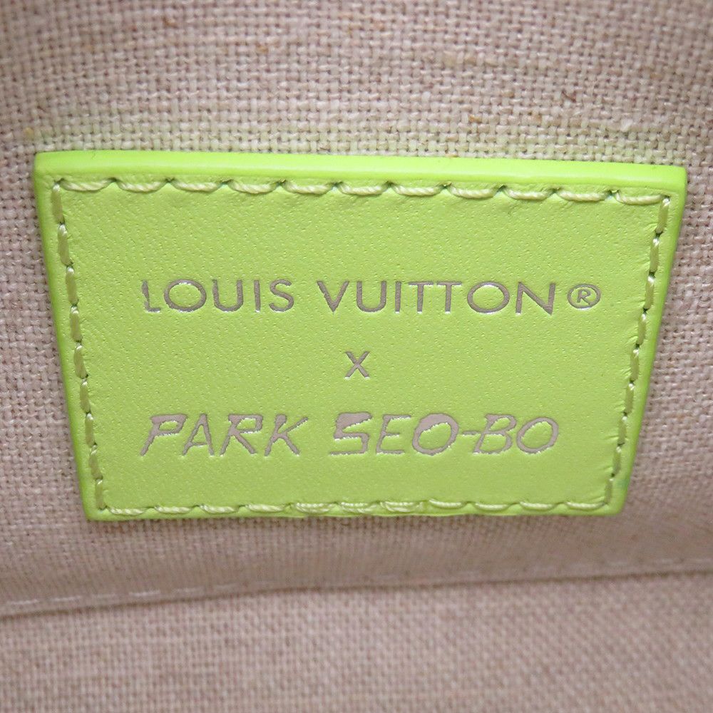 ルイヴィトン ハンドバッグ エピXL LV × Park Seo-Bo キーポル・バンドリエール 25 M11587 ヴィトン 2wayショルダー