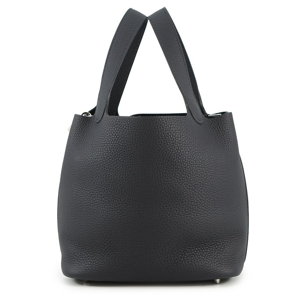 エルメス ハンドバッグ ピコタンロックMM キャバン/シルバー金具 トリヨンクレマンス K刻印