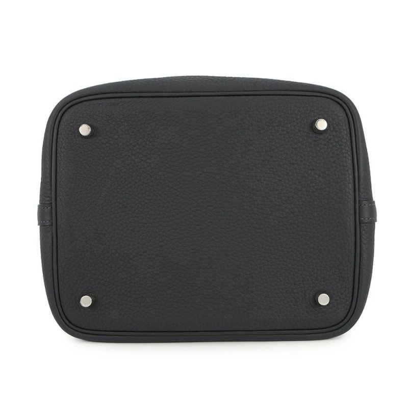 エルメス ハンドバッグ ピコタンロックMM キャバン/シルバー金具 トリヨンクレマンス K刻印