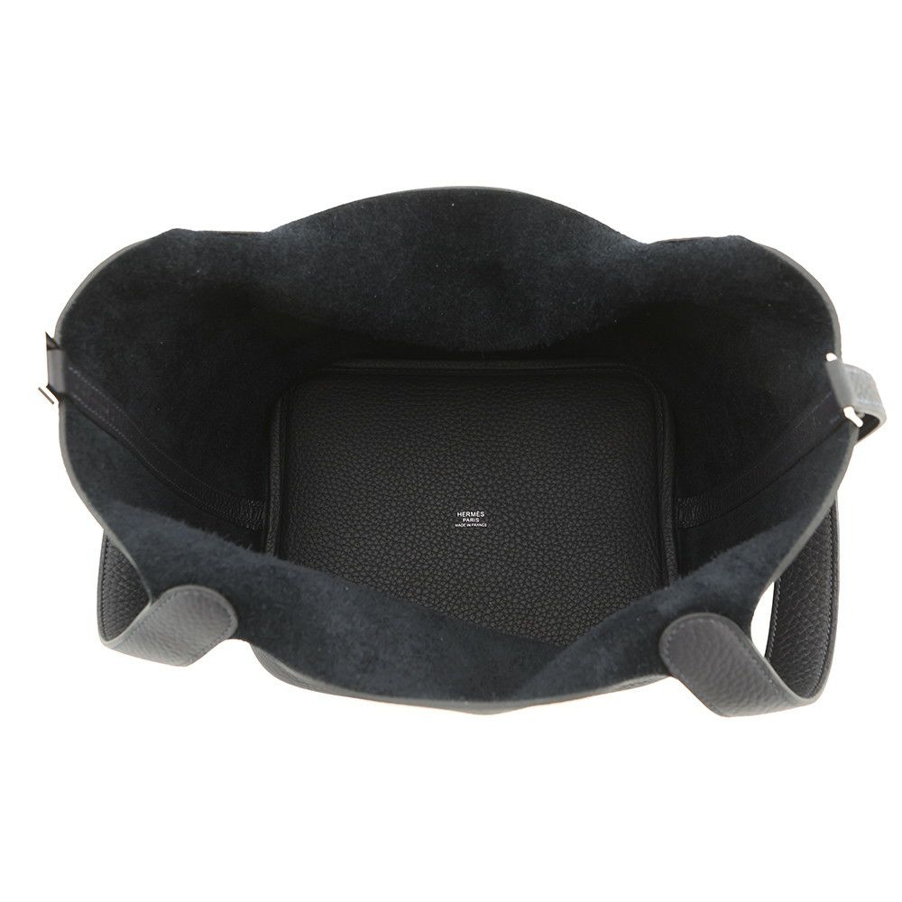 エルメス ハンドバッグ ピコタンロックMM キャバン/シルバー金具 トリヨンクレマンス K刻印