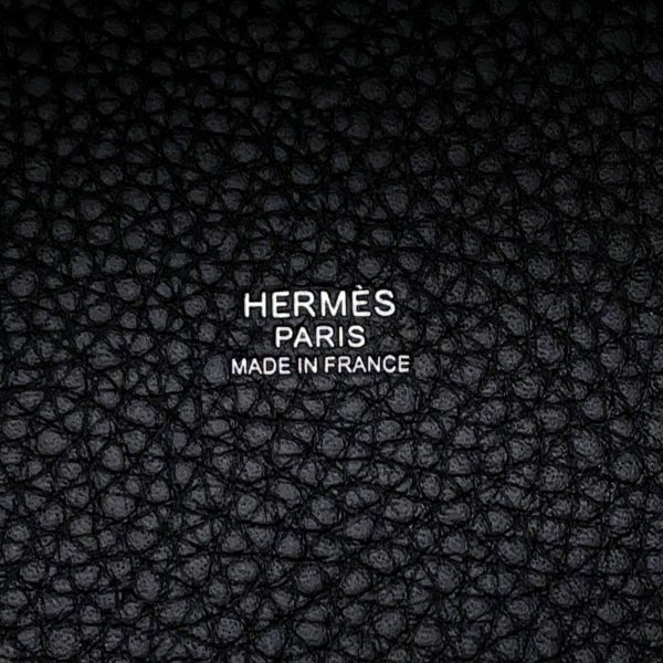 エルメス ハンドバッグ ピコタンロックMM キャバン/シルバー金具 トリヨンクレマンス K刻印