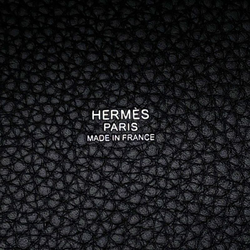 エルメス ハンドバッグ ピコタンロックMM キャバン/シルバー金具 トリヨンクレマンス K刻印