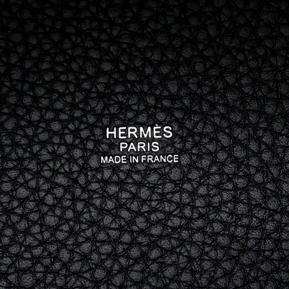 エルメス ハンドバッグ ピコタンロックMM キャバン/シルバー金具 トリヨンクレマンス K刻印