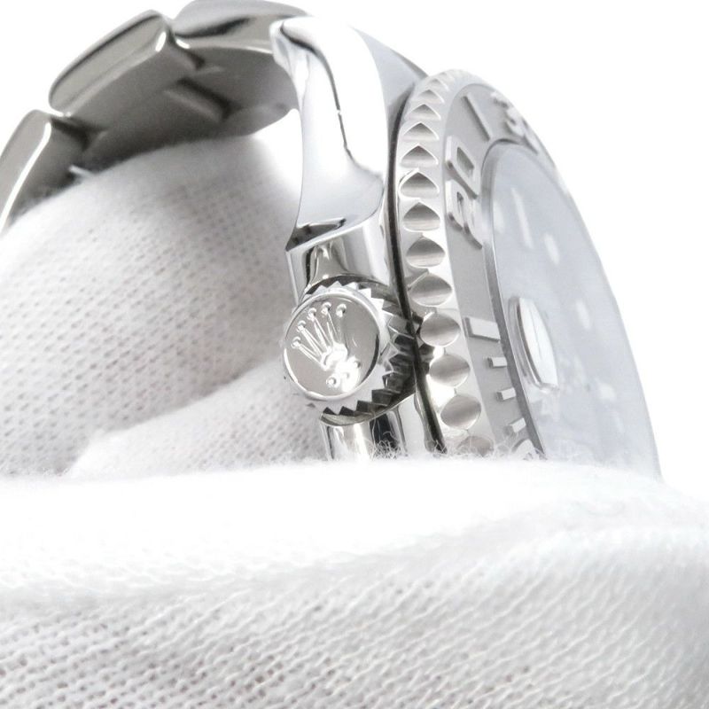 ロレックス ヨットマスター ダークロジウム SS/プラチナ950 ランダムシリアル ルーレット 268622 ROLEX 腕時計 スレート文字盤