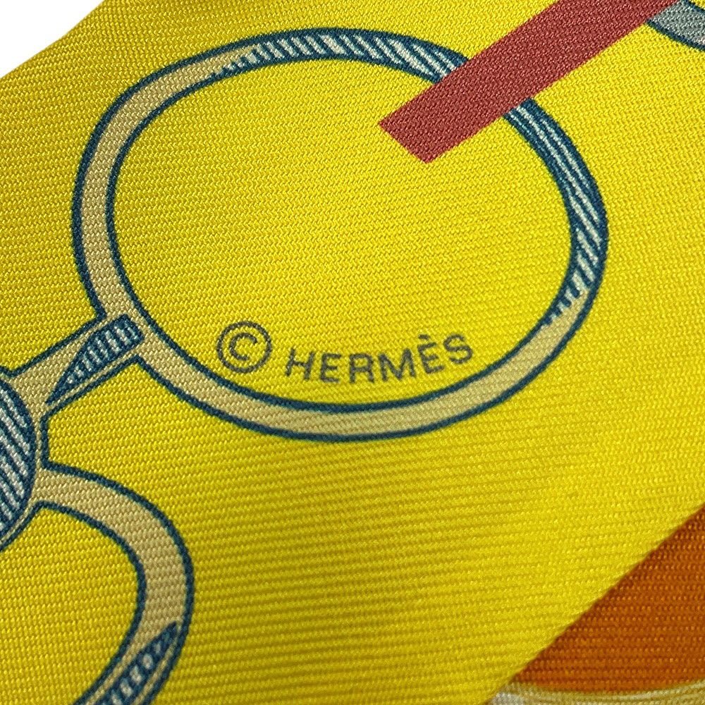 エルメス スカーフ ツイリー ド・レ・ブックル Do Re Boucles HERMES シルク 2023春夏