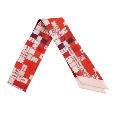 エルメス スカーフ ツイリー ボルデュック・チェック Bolduc au Carre