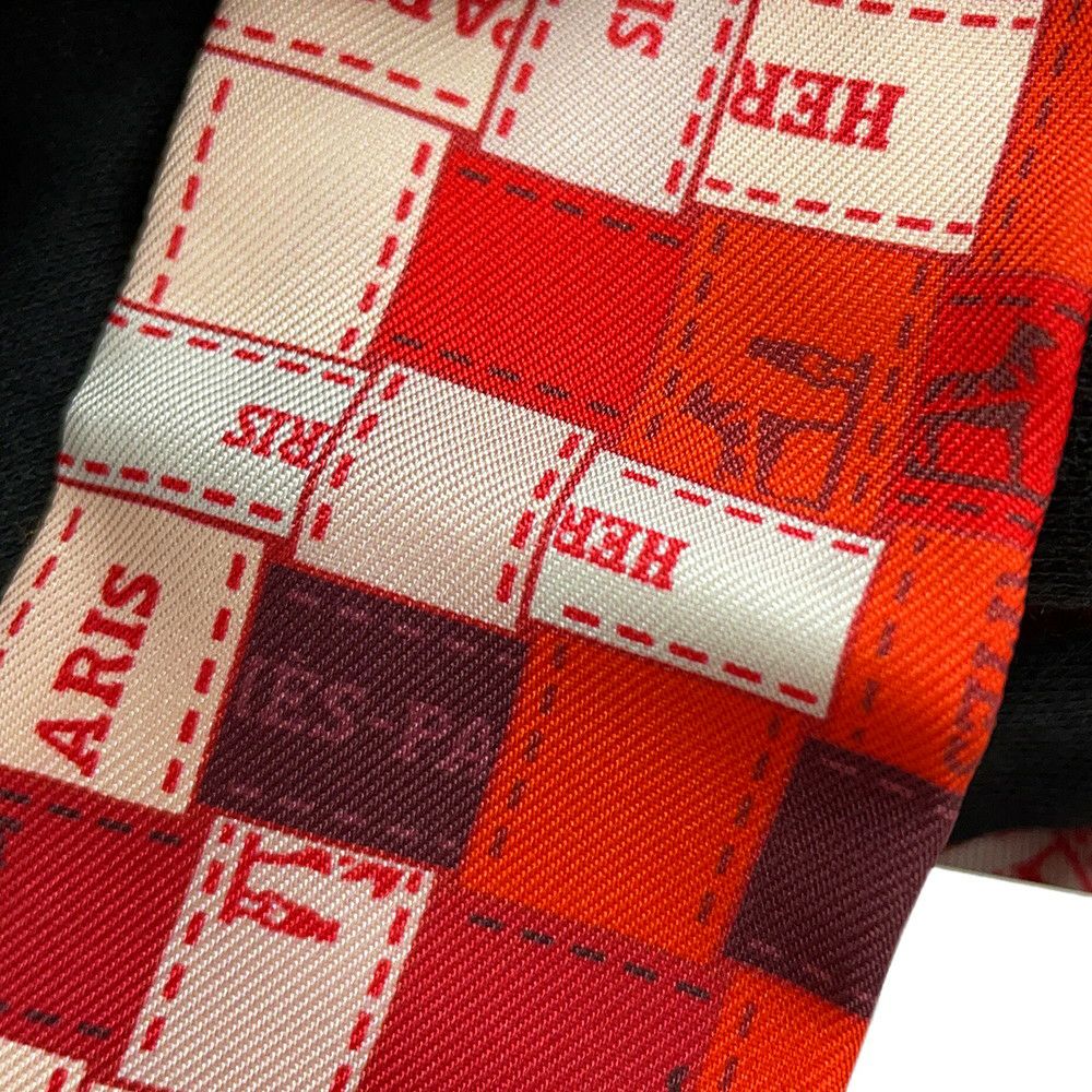 エルメス スカーフ ツイリー ボルデュック・チェック Bolduc au Carre HERMES シルクツイル 2019年秋冬