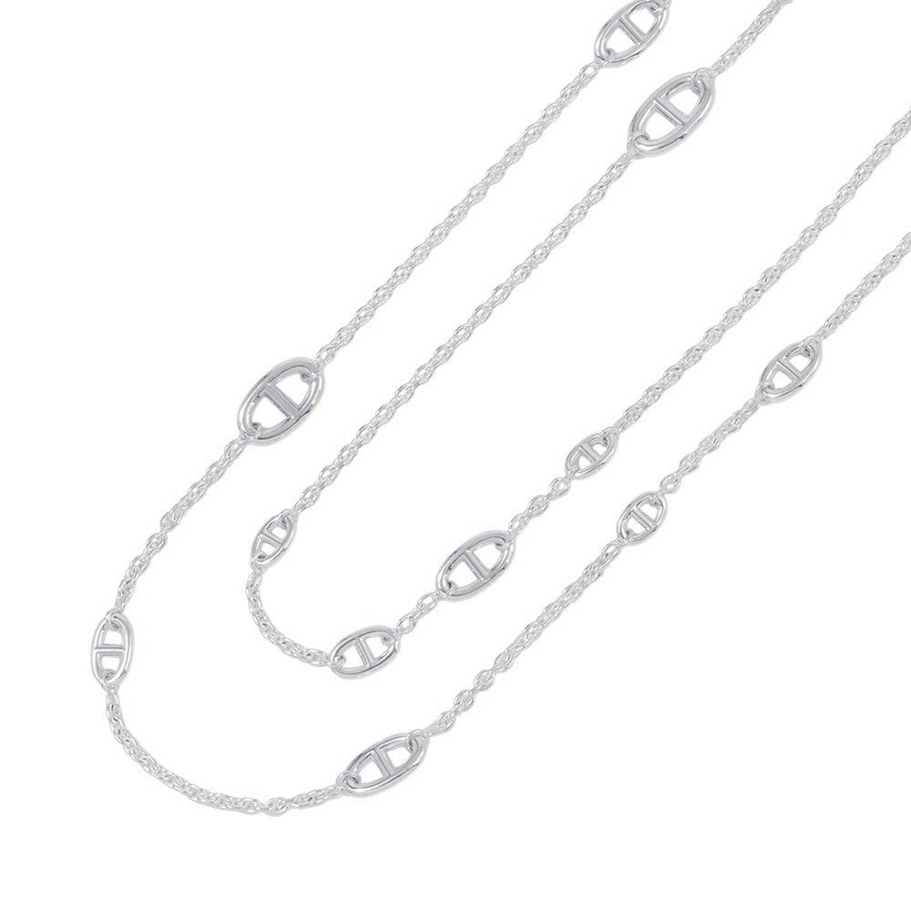 エルメス ネックレス シェーヌダンクル ファランドール サイズ160 SV925シルバー HERMES ロングネックレス ジュエリー