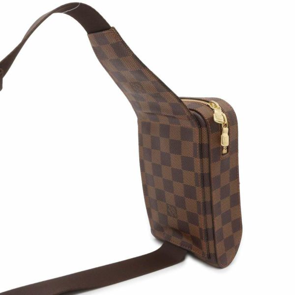 ルイヴィトン ボディバッグ ダミエ・エベヌ ジェロニモス N51994 LOUIS VUITTON ヴィトン ショルダーバッグ ウエストポーチ メンズ  安心保証 | 中古・新品ブランド販売ギャラリーレア公式通販