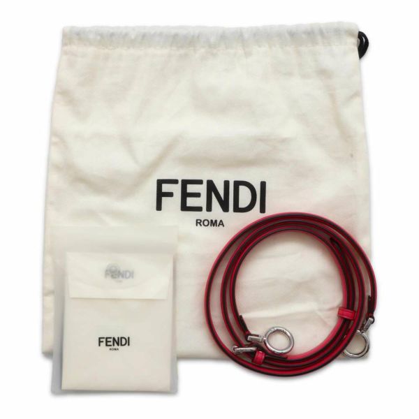 フェンディ ハンドバッグ ピーカブー アイシーユー プチ レザー 8BN335 FENDI バッグ 2wayショルダーバッグ