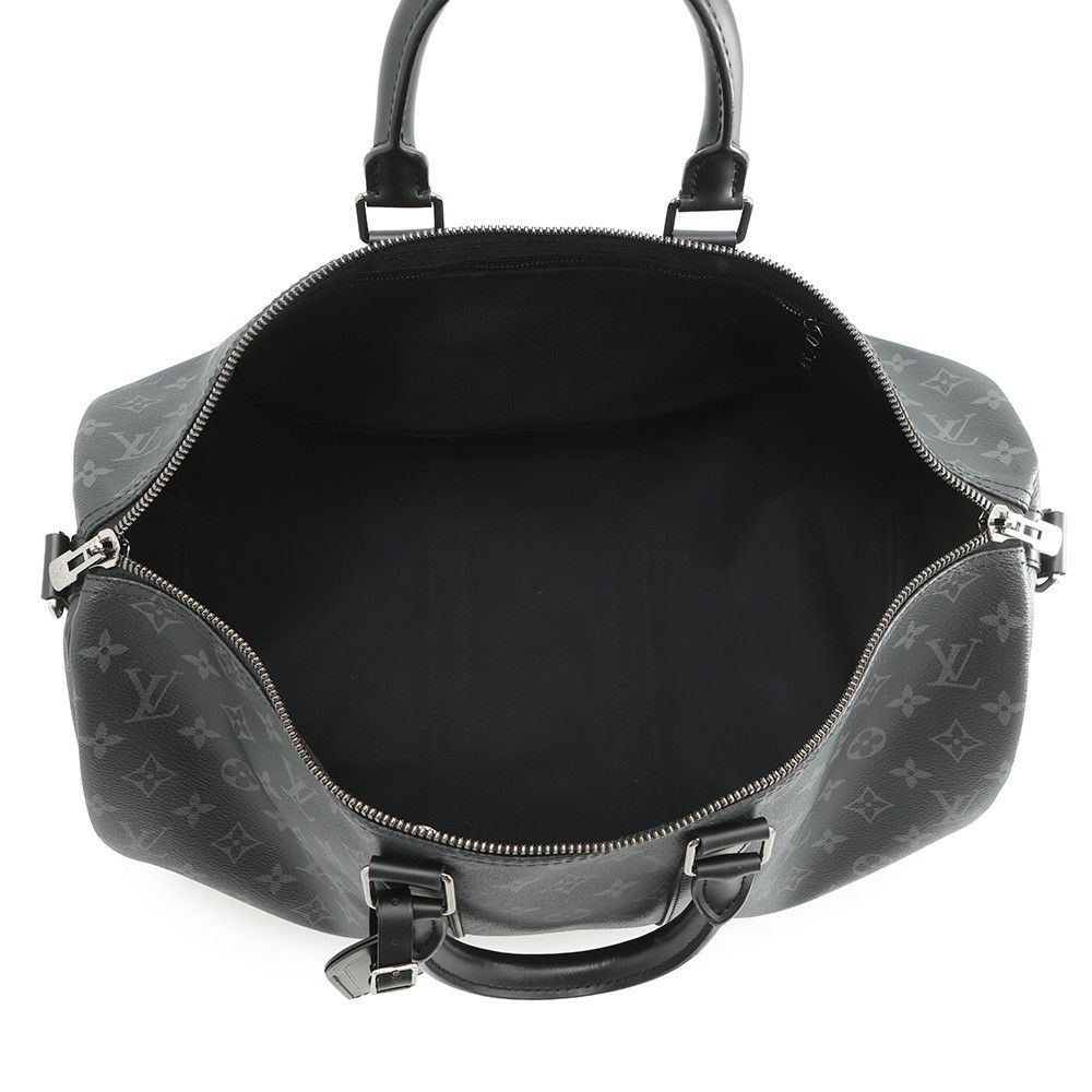 ルイヴィトン ボストンバッグ モノグラム・エクリプス キーボル・バンドリエール45 M40569 2wayショルダー ブラック 黒