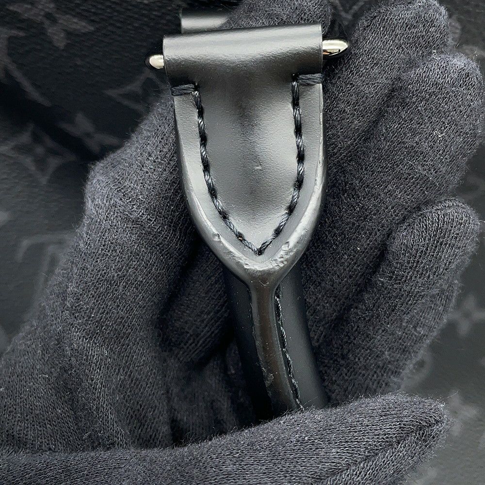 ルイヴィトン ボストンバッグ モノグラム・エクリプス キーボル・バンドリエール45 M40569 2wayショルダー ブラック 黒