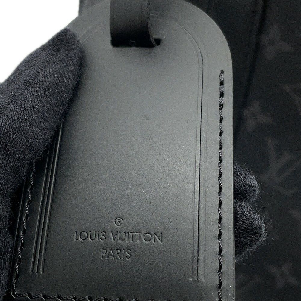 ルイヴィトン ボストンバッグ モノグラム・エクリプス キーボル・バンドリエール45 M40569 2wayショルダー ブラック 黒