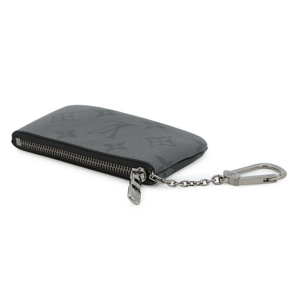 ルイヴィトン コインケース モノグラム・エクリプス リバース ポシェット・クレ M80905 LOUIS VUITTON 黒 ブラック
