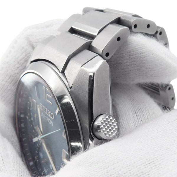 セイコー アストロン セイコー創業140周年記念限定モデル 日本限定300本 SBXY023 ブルーグレー/金春色文字盤 ソーラー電波