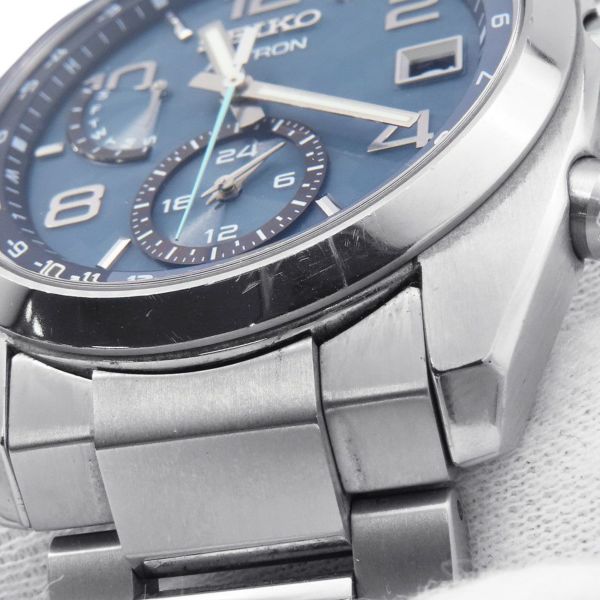 セイコー アストロン セイコー創業140周年記念限定モデル 日本限定300本 SBXY023 ブルーグレー/金春色文字盤 ソーラー電波