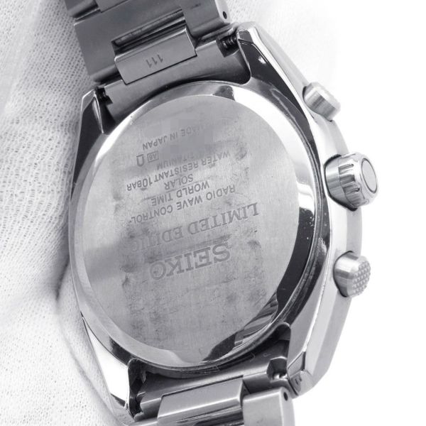 セイコー アストロン セイコー創業140周年記念限定モデル 日本限定300本 SBXY023 ブルーグレー/金春色文字盤 ソーラー電波