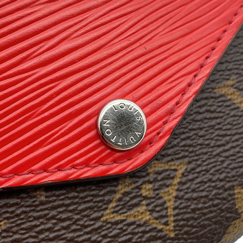 ルイヴィトン 長財布 ポルトフォイユ・マリールー ロン M60727 LOUIS VUITTON ヴィトン 財布 赤