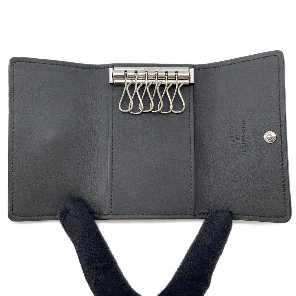 ルイヴィトン キーケース モノグラム・トリヨン ミュルティクレ6 M64421 LOUIS VUITTON ヴィトン 6連キーケース ブラック 黒