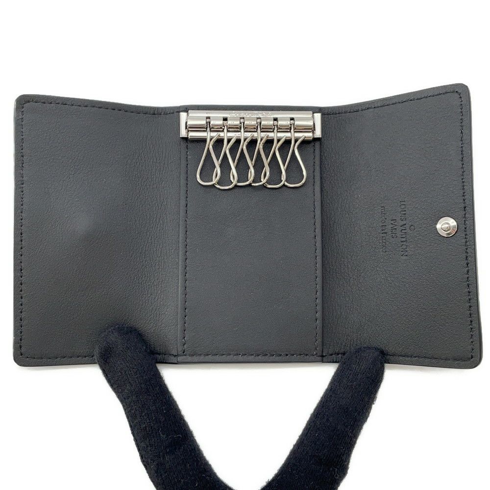 ルイヴィトン キーケース モノグラム・トリヨン ミュルティクレ6 M64421 LOUIS VUITTON ヴィトン 6連キーケース ブラック 黒