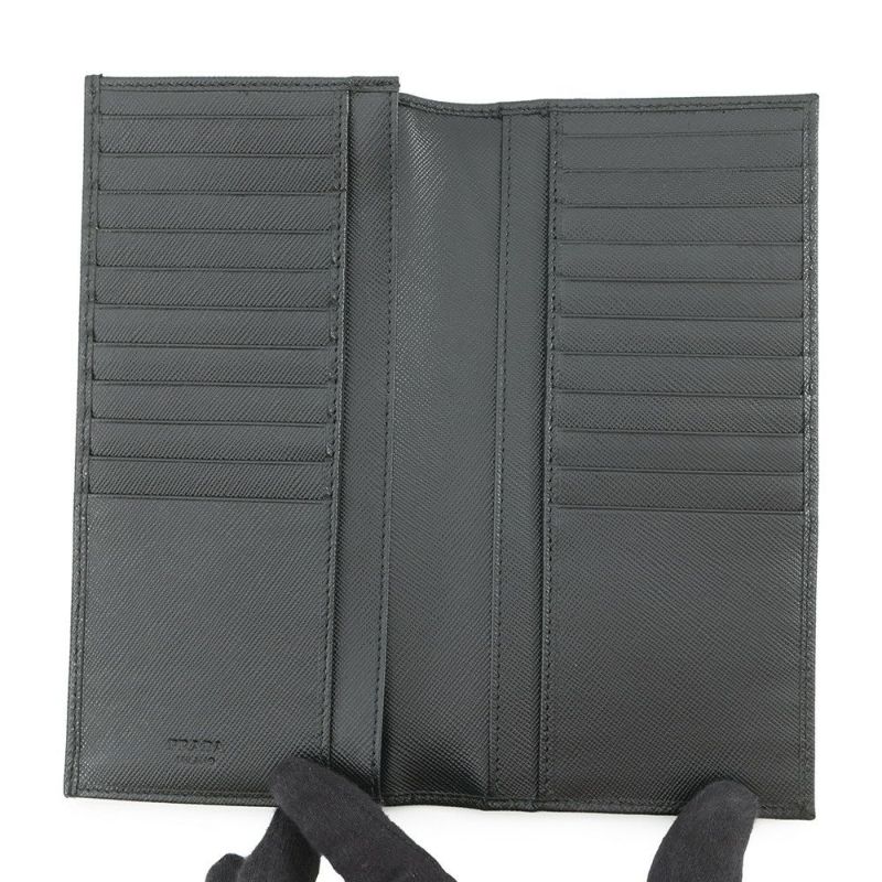 プラダ 長財布 サフィアーノトラベル ポーターコラボ レザー 2M1341 PRADA 財布 黒
