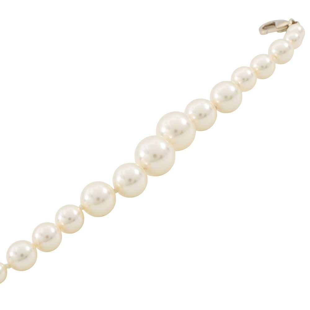 シャネル ブレスレット ココマーク フェイクパール ラインストーン B24 V CHANEL アクセサリー