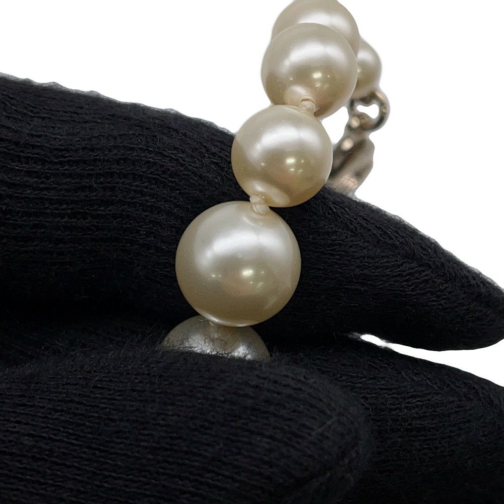 シャネル ブレスレット ココマーク フェイクパール ラインストーン B24 V CHANEL アクセサリー